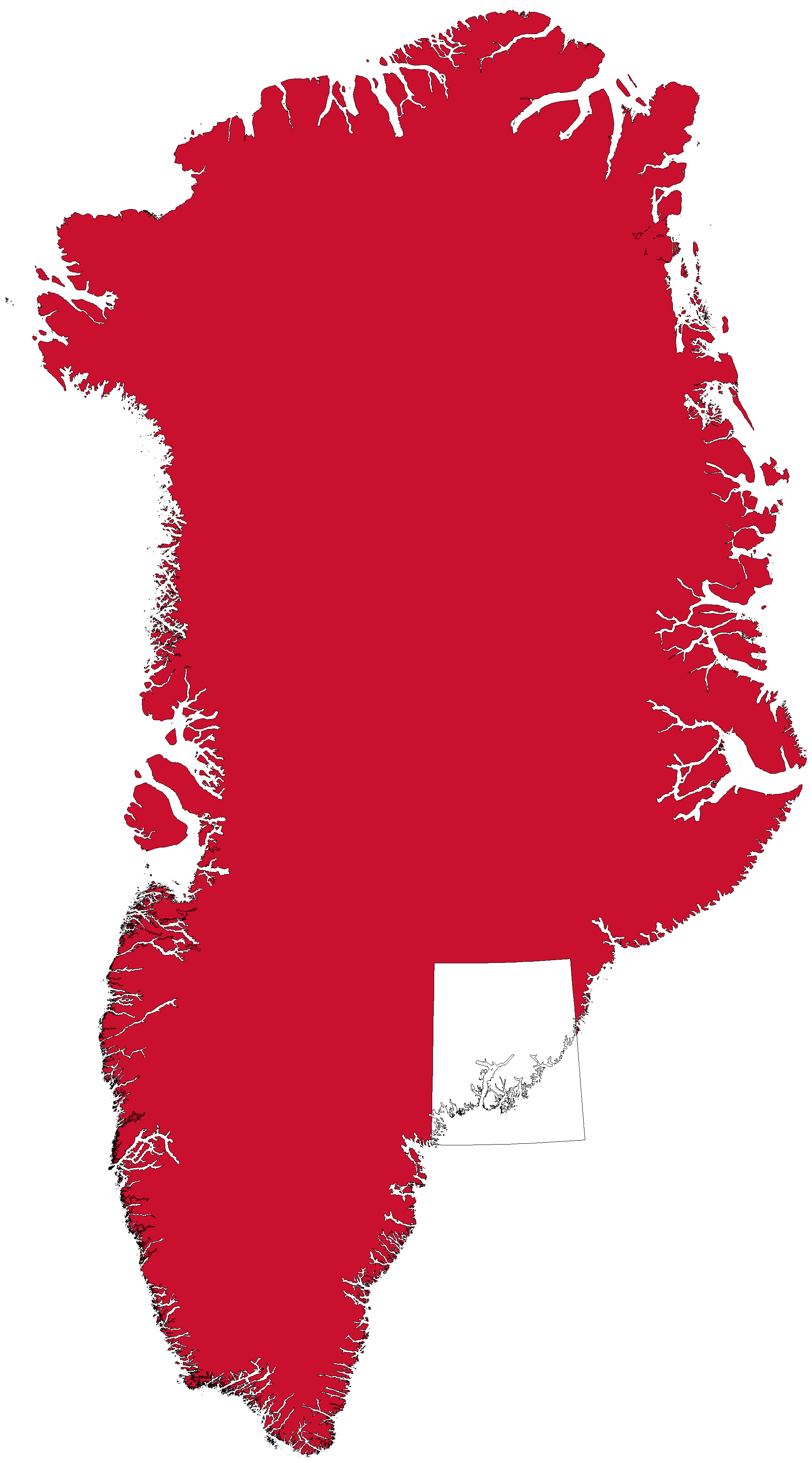 Kortets dækningsområde: Tasiilaq / Ammassalik