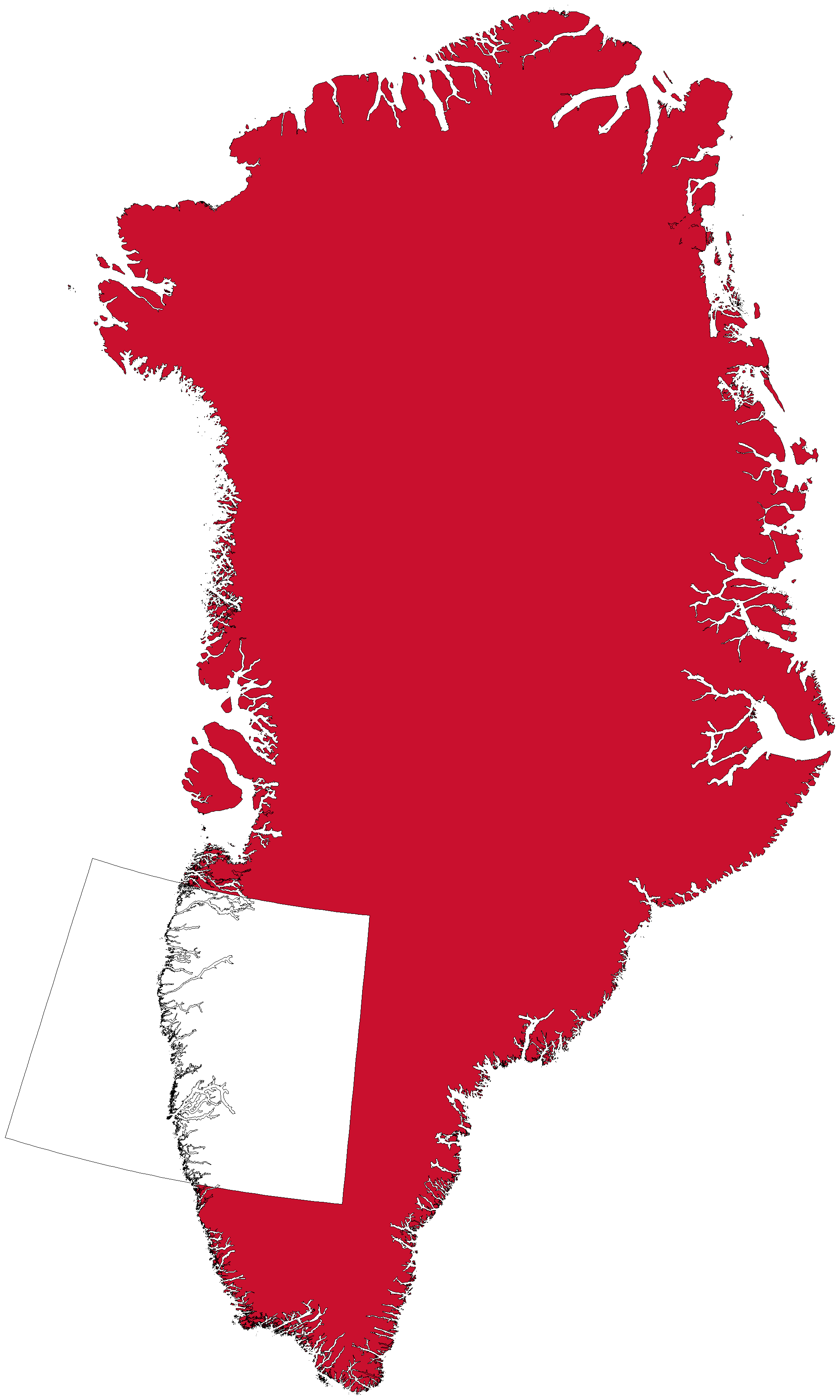 Kortets dækningsområde: Nuuk og omegn